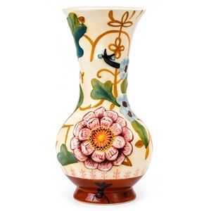 Tracy Porter Hand Painted Ceramic Vase